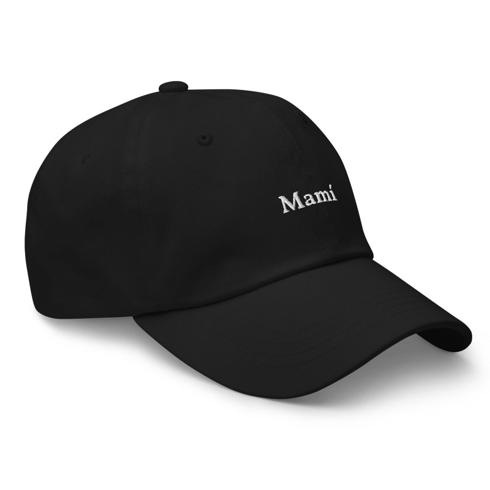 Mamí Baseball Cap (white text)