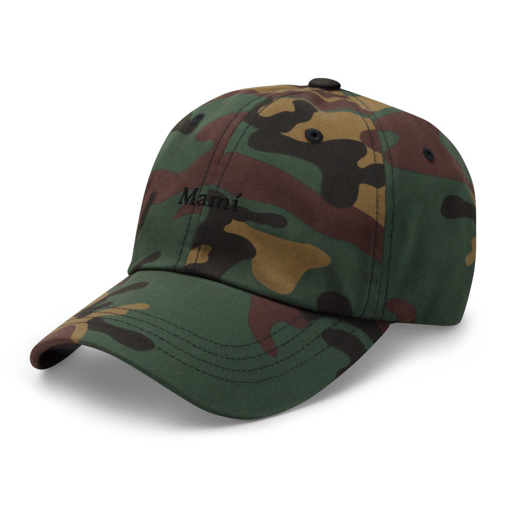 Mamí Baseball Cap (black text)