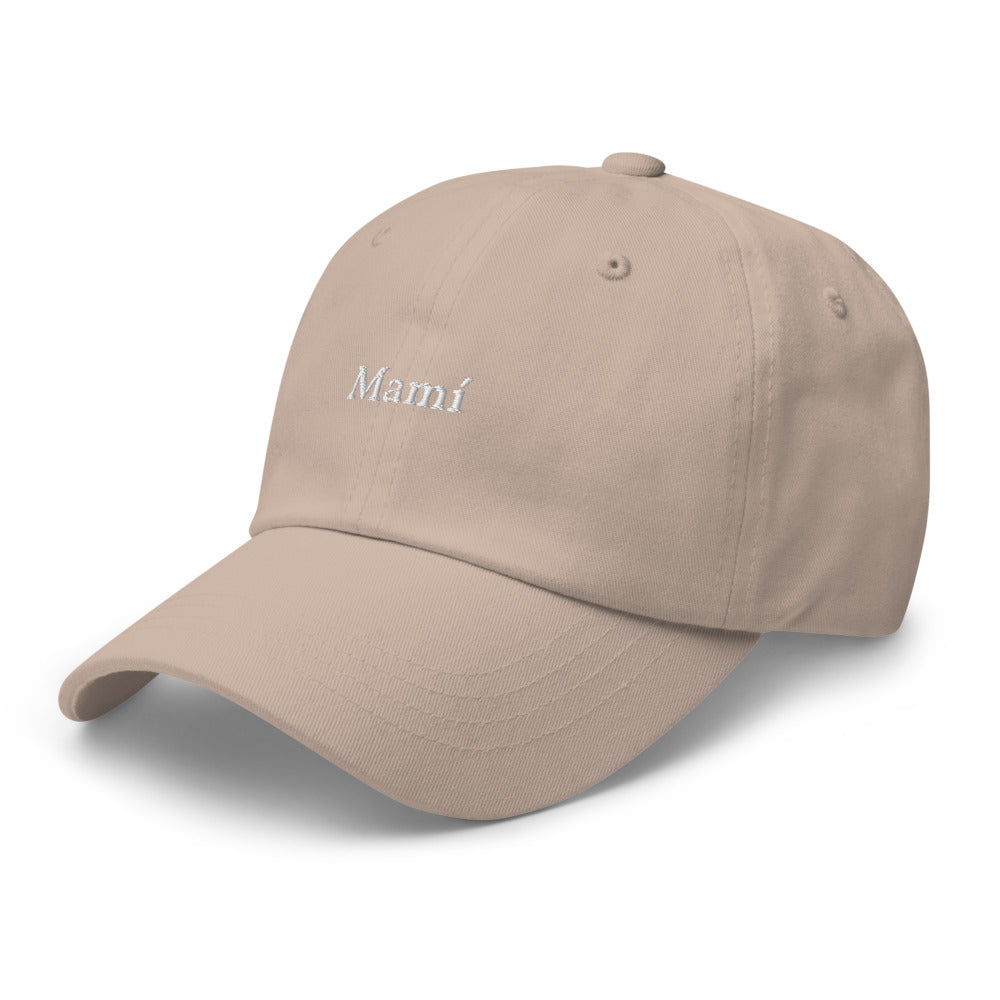 Mamí Baseball Cap (white text)
